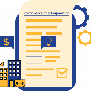Continuance or Moving Out or Jurisdiction Change of a Corporation